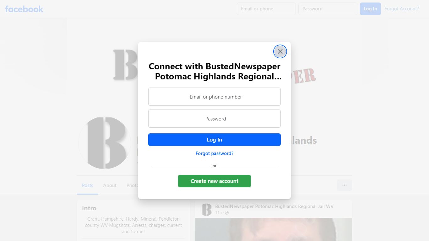 BustedNewspaper Potomac Highlands Regional Jail WV - Facebook